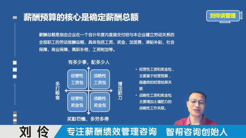 薪酬績效體系設計咨詢機構 第11集 頭部企業如何做薪酬預算